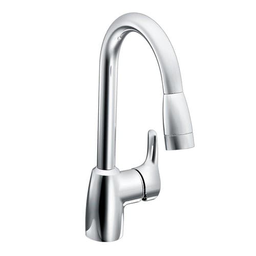 Cleveland Faucet CA42519 Baystone Chrome Single-Handle Kitchen Faucet - NEW