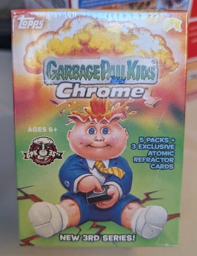Topps Garbage Pail Kids 2020 Chrome 3rd Series Blaster Box | 5 Packs - NEW