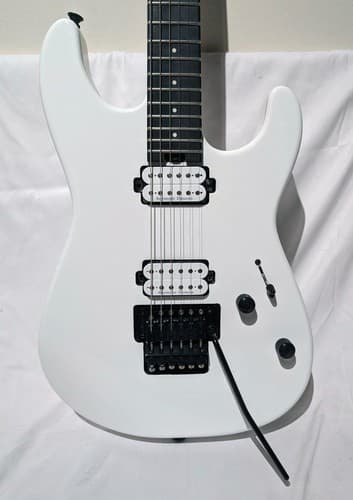 Charvel Pro-Mod Plus San Dimas-Style 1 HH FR E Electric Guitar Snow White - NEW