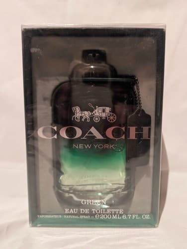 Coach Green Eau De Toilette Spray Fragrance for Men 200ml/6.7 fl oz - NEW