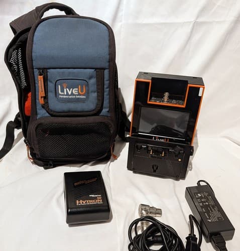 LiveU LU600 HEVC Live Streaming/Portable Broadcasting Device with Battery Pack