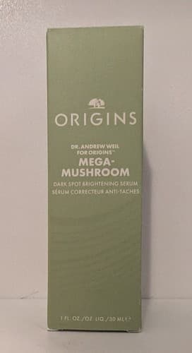 Origins Mega Mushroom Dark Spot Brightening Face Serum Citrus Spice (30ml) - NEW