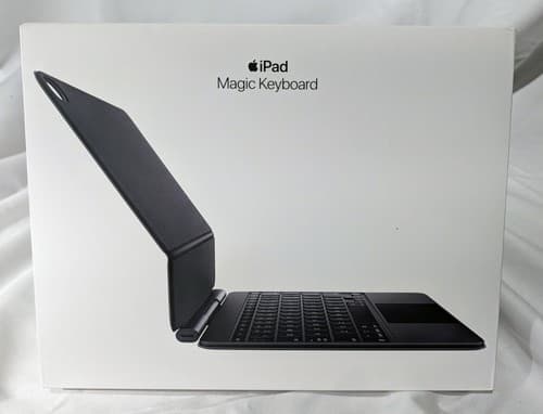 Apple - Magic Keyboard for iPad Air 11-inch (M3) - Black- MGYX4LL/A - NEW