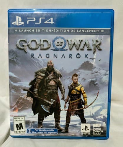 God of War Ragnarok Launch Edition (Sony Playstation 4, 2022) PS4 Video Game