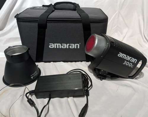 Aputure Amaran 300C 300W LED Video Light w/Case