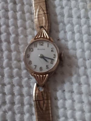 vintage ladies bulova mechanical watch
