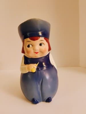 Vintage Goebel Double Crown Toby Jug Creamer S486/0 "The Little Dutch Boy," ...