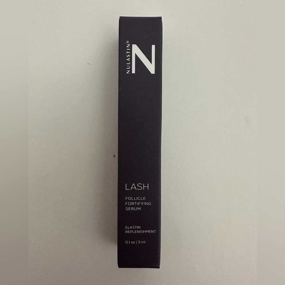 NIB Nulastin Lash Follicle Fortifying Serum Elastin Replenishment 0.1oz 3ml