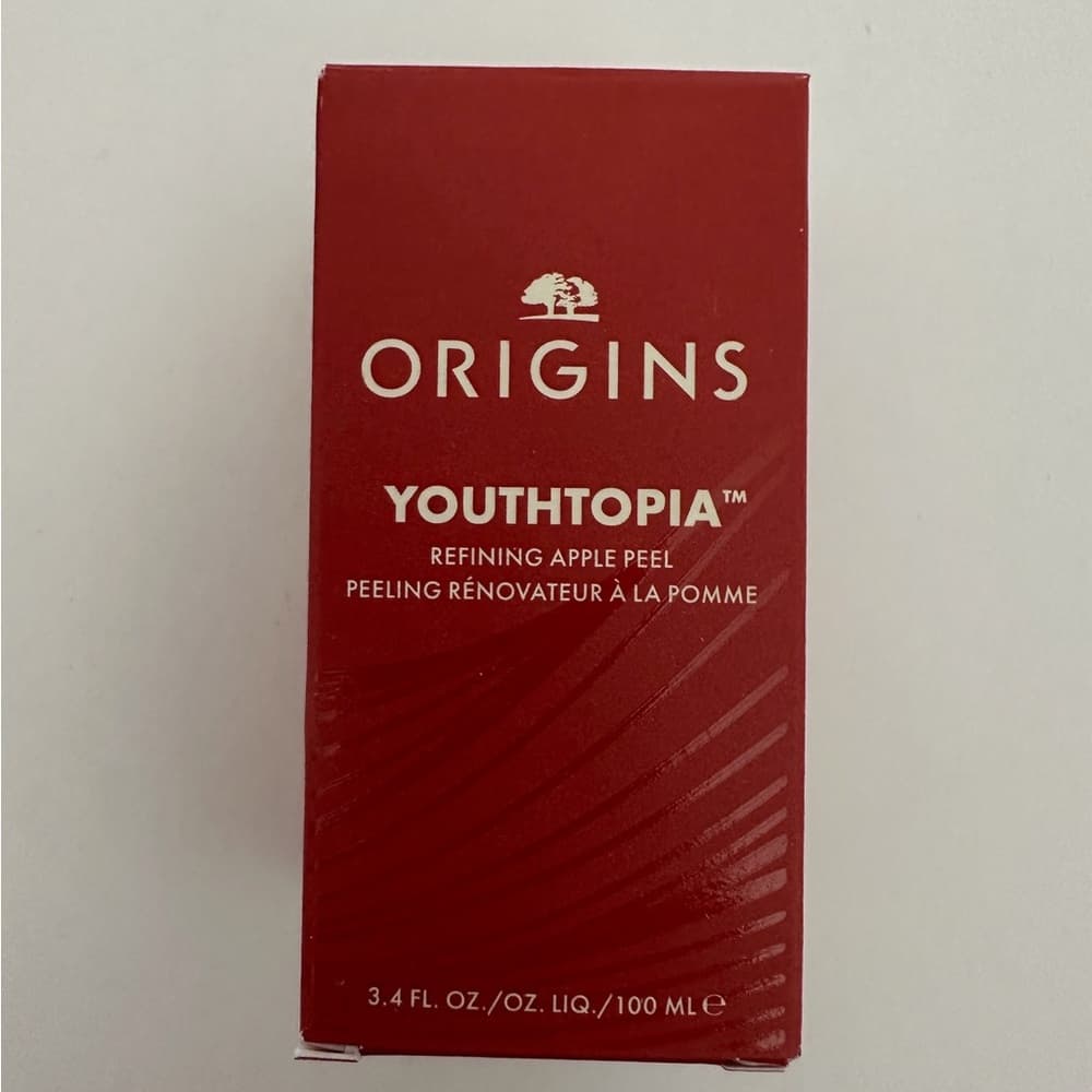 NIB Origins Youthtopia Refining Apple Peel 3.4 fl oz Exfoliating Selfcare