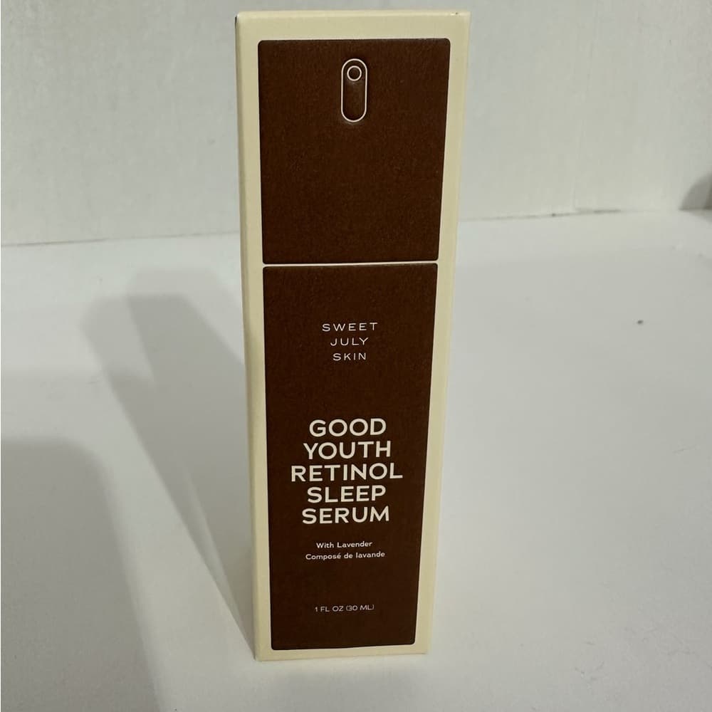 NIB Sweet July Skin Good Youth Retinol Sleep Serum 1 fl oz