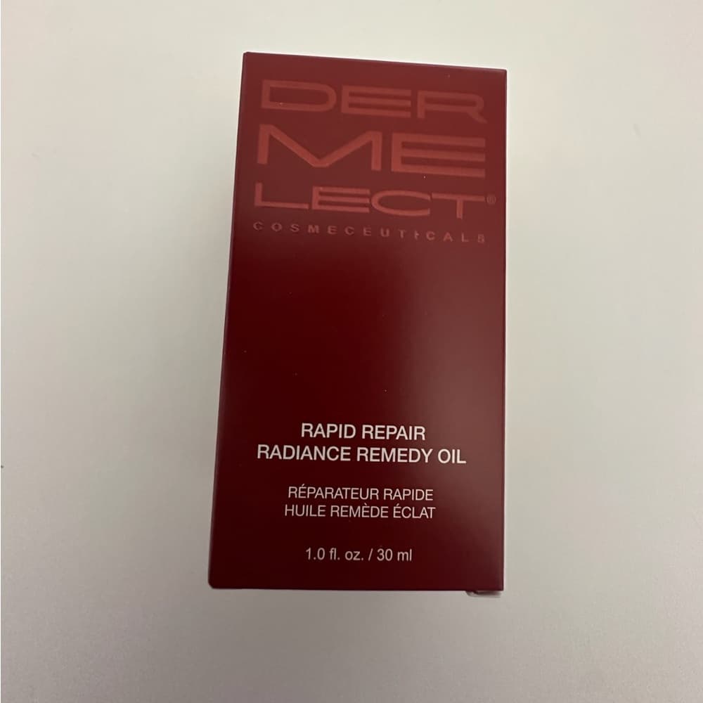 NIB Dermelect Rapid Repair Radiance Remedy Oil Skincare Treatment 1 oz Luxury