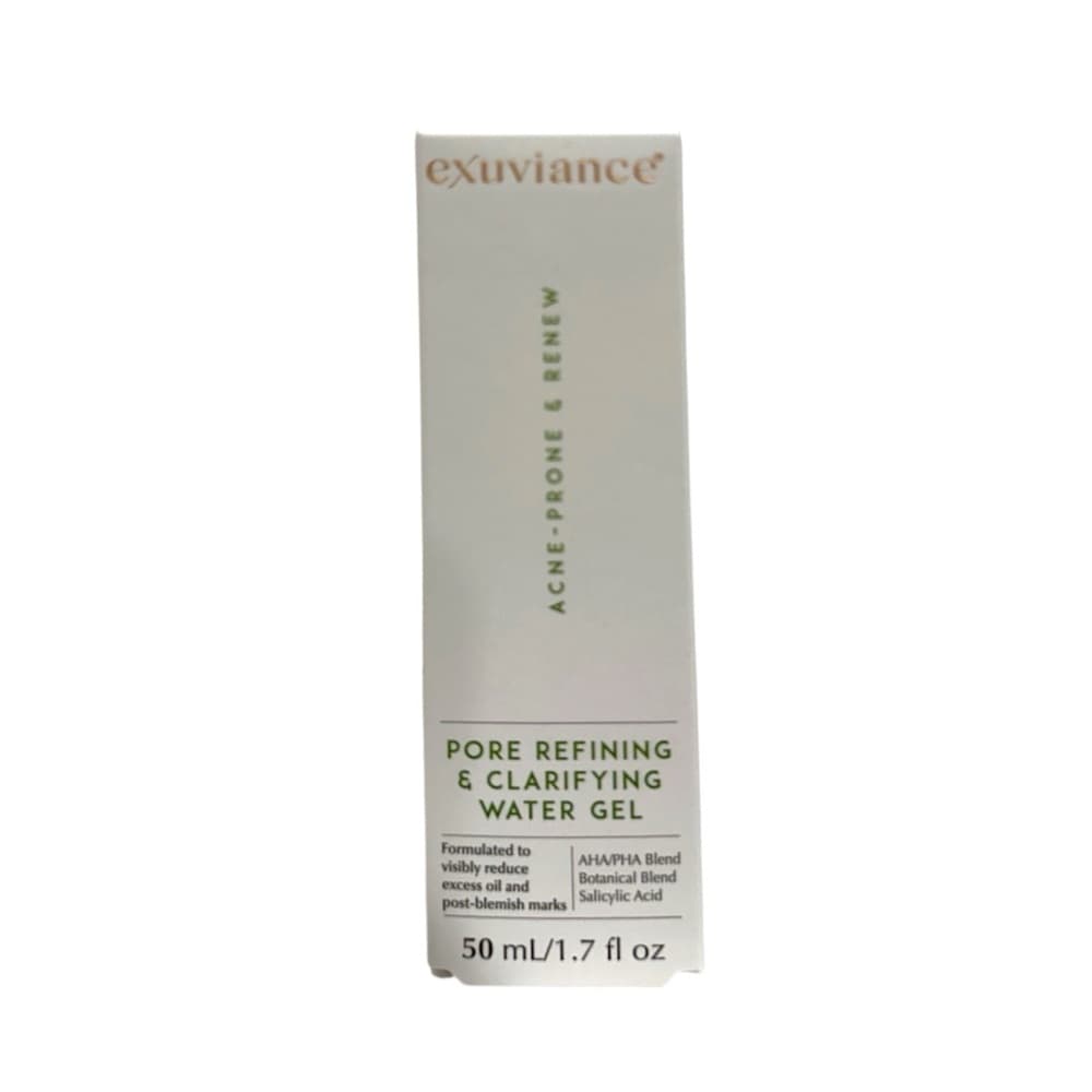 NIB Exuviance Pore Refining Clarifying Water Gel Moisturizer Acne Prone Renew