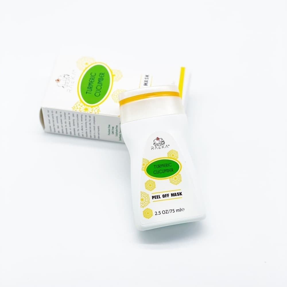 Raeka Tumeric Cucumber Peel Off Face Mask Skincare