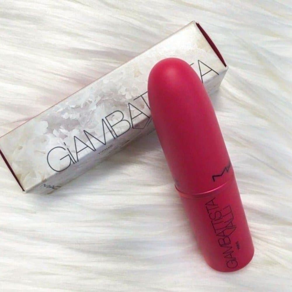 NIB MAC Giambattista Valli Tats Pink Matte Lipstick Limited Edition Designer