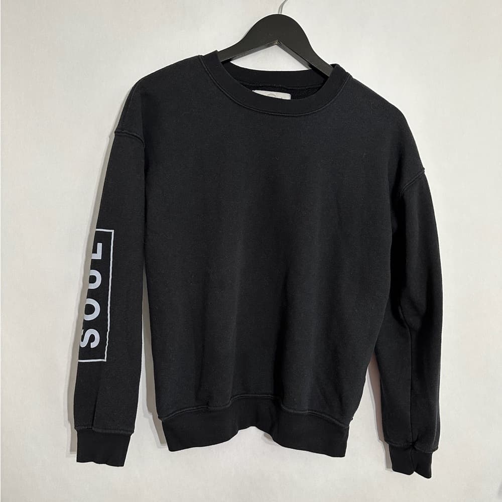 SoulCycle BKLN x SOUL Black Graphic Sweatshirt Size Medium | Brooklyn New York