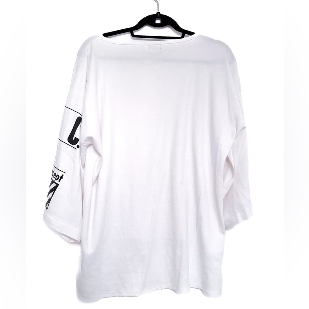 Street Closed Concepts White Oversized Tee Shirt Medium Streetwear Vintage 90s