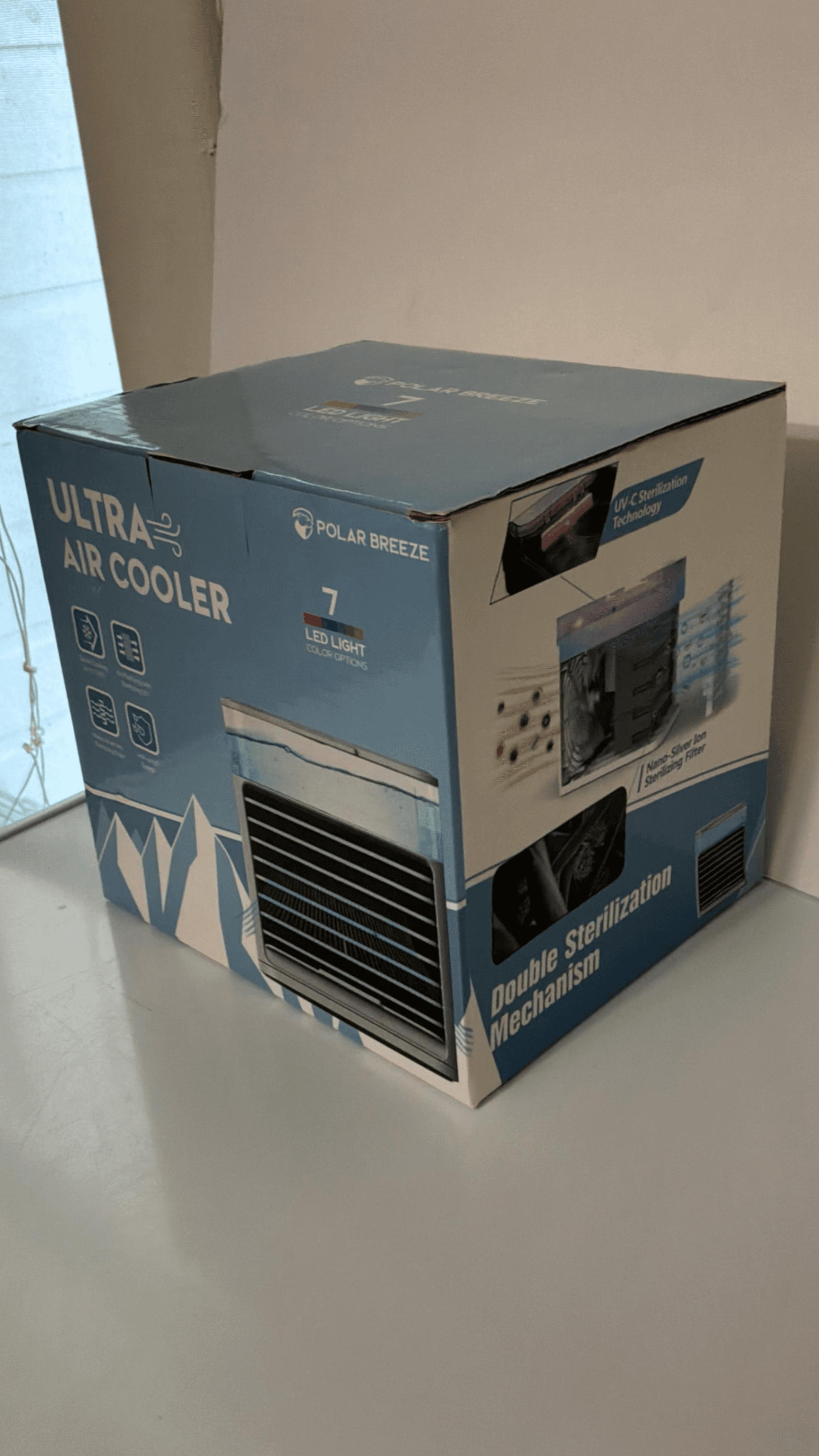 Polar Breeze Ultra Air Cooler with LED Light Options