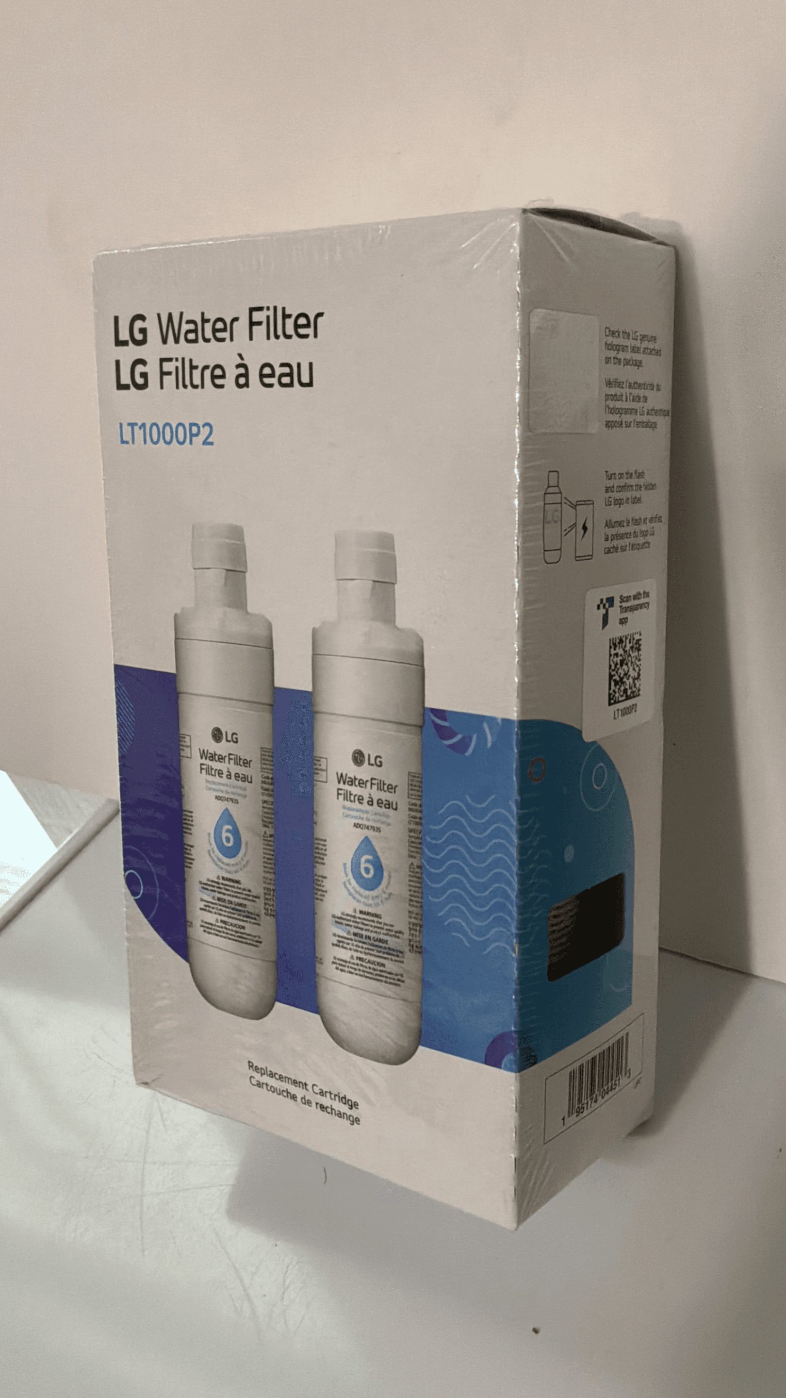 LG LT1000P2 Water Filter Replacement Cartridge