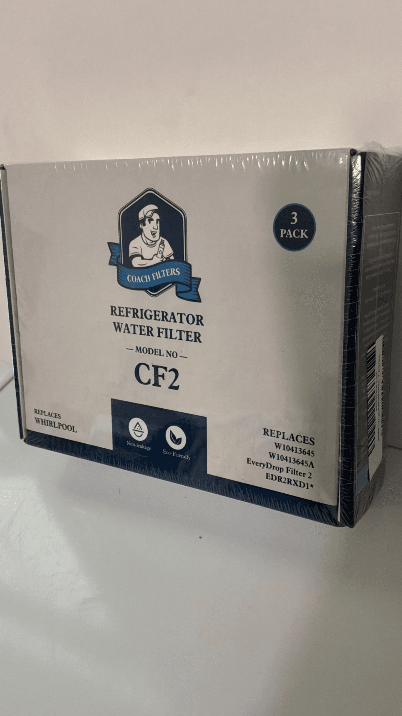 Coach Filters CF2 Refrigerator Water Filter 3-Pack