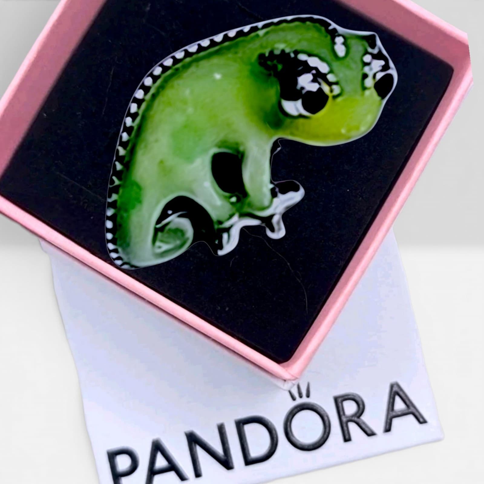 Pandora Disney Tangled Pascal Color-changing Charm US SELLER