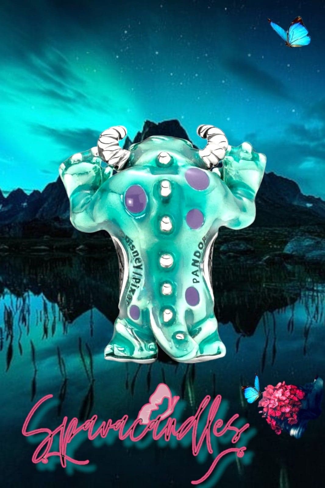 PANDORA Disney Pixar Sulley Charm