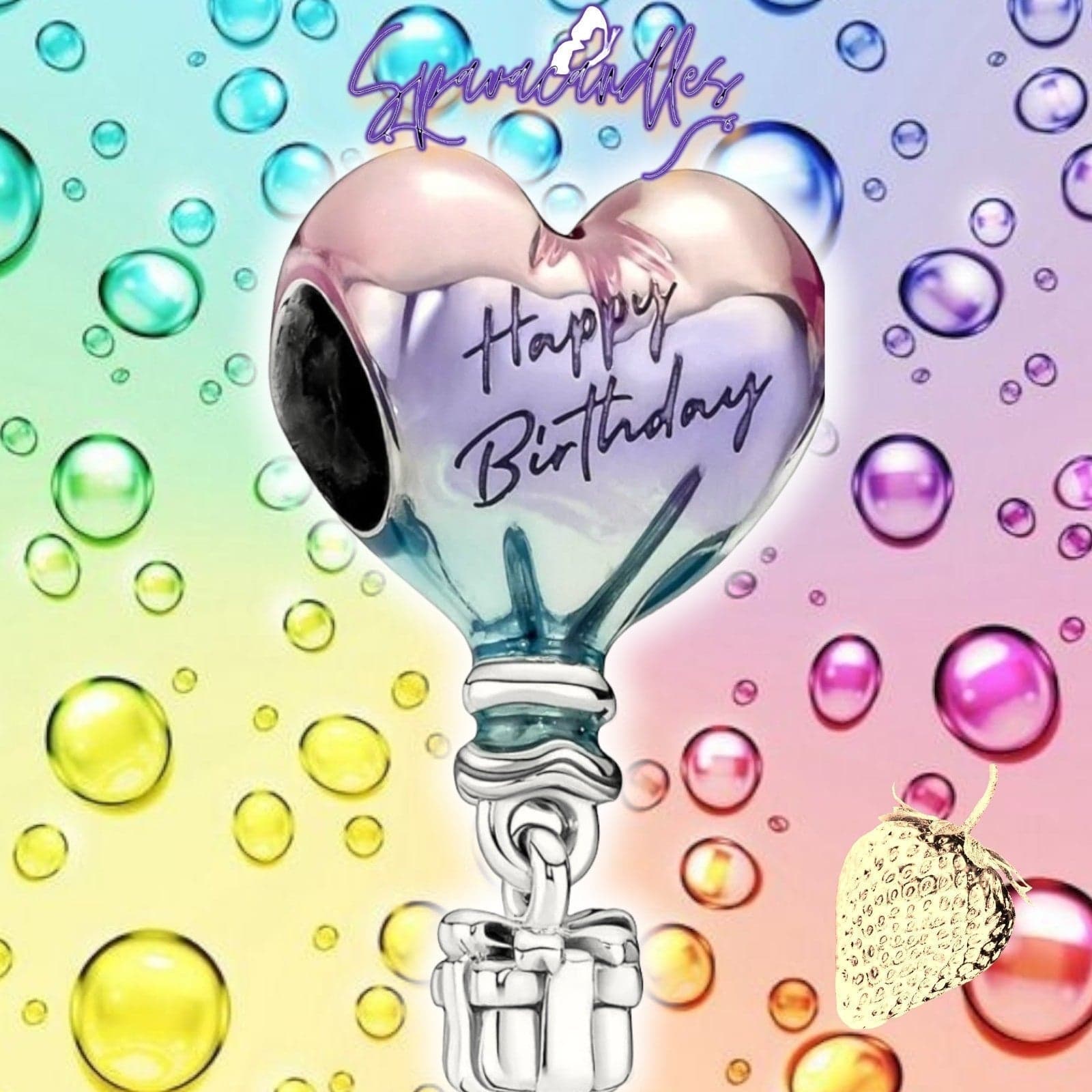 Pandora Happy Birthday Hot Air Balloon Charm