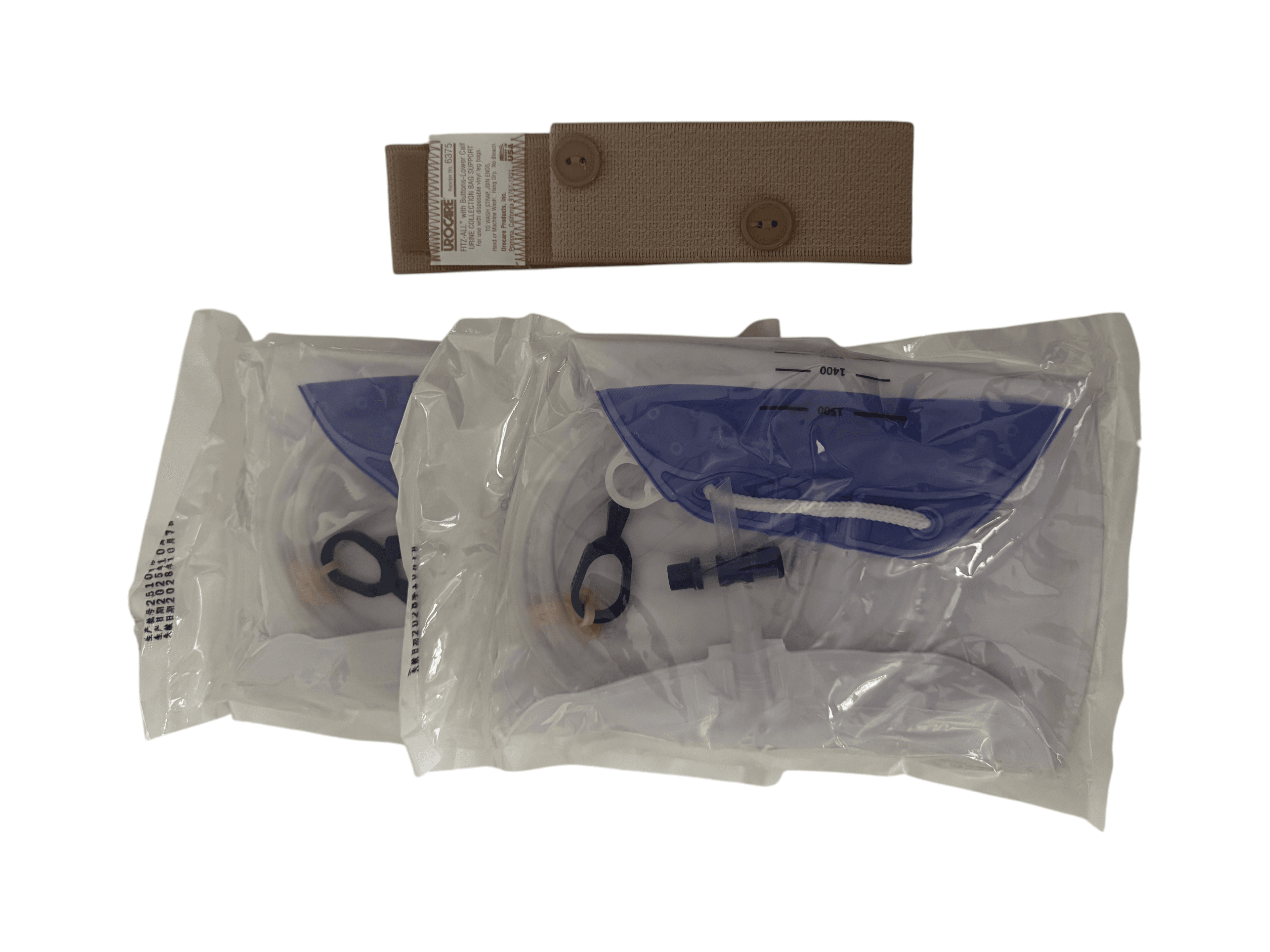 Urocare Urinary Drainage Bag Kit with Leg Straps
