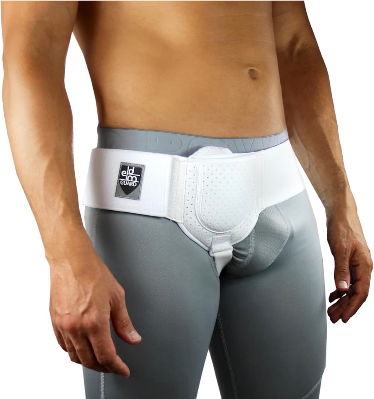 Everyday Medical Hernia Guard I Inguinal Hernia Belt For Men I Left or Right Side I Post Surgery Men’s Inguinal Hernia Support Truss For Inguinal, Groin Hernias I Adjustable Waist Strap - Large/XLarge