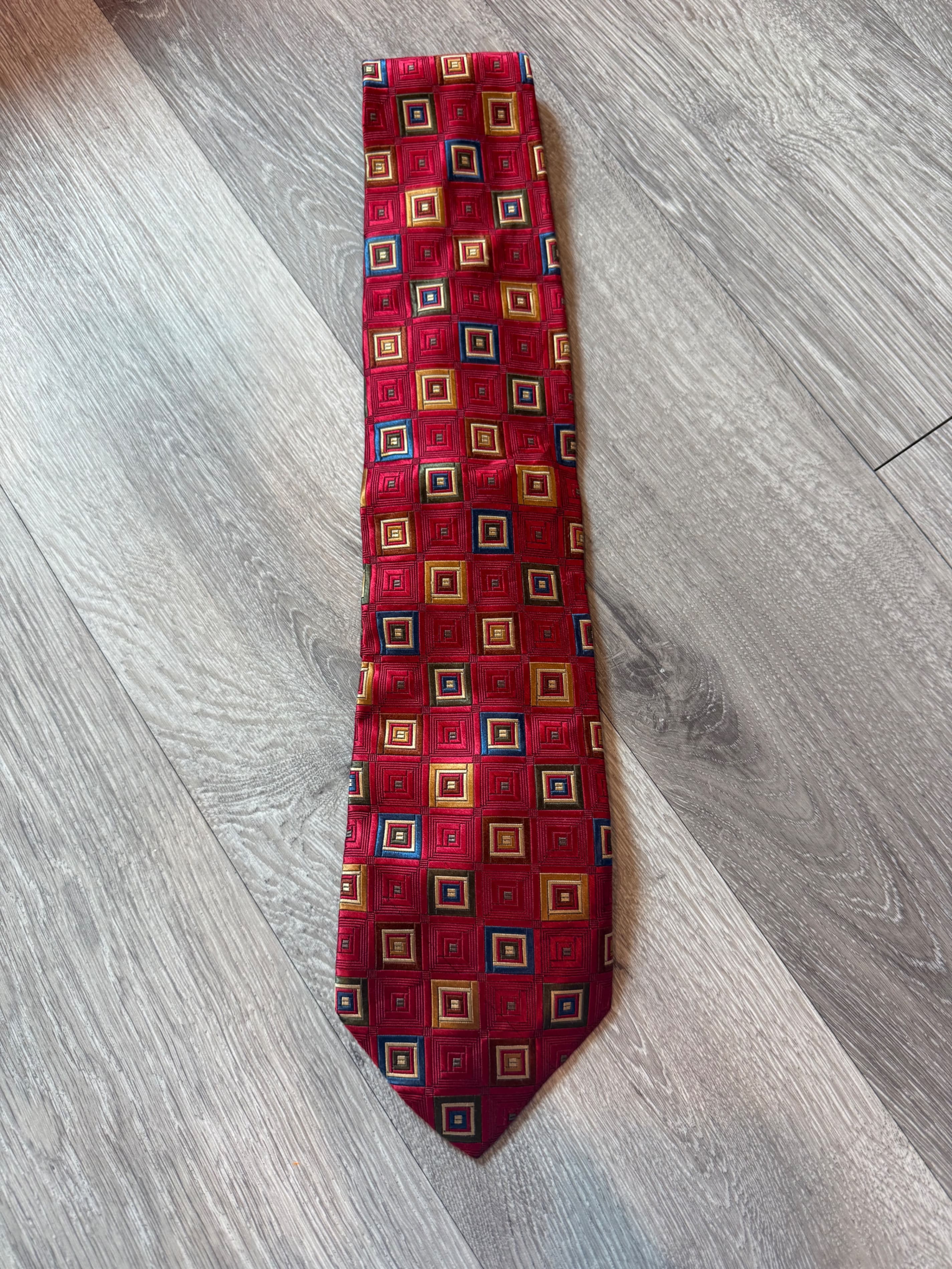Jos. A. Bank Signature Collection Geometric Silk Tie