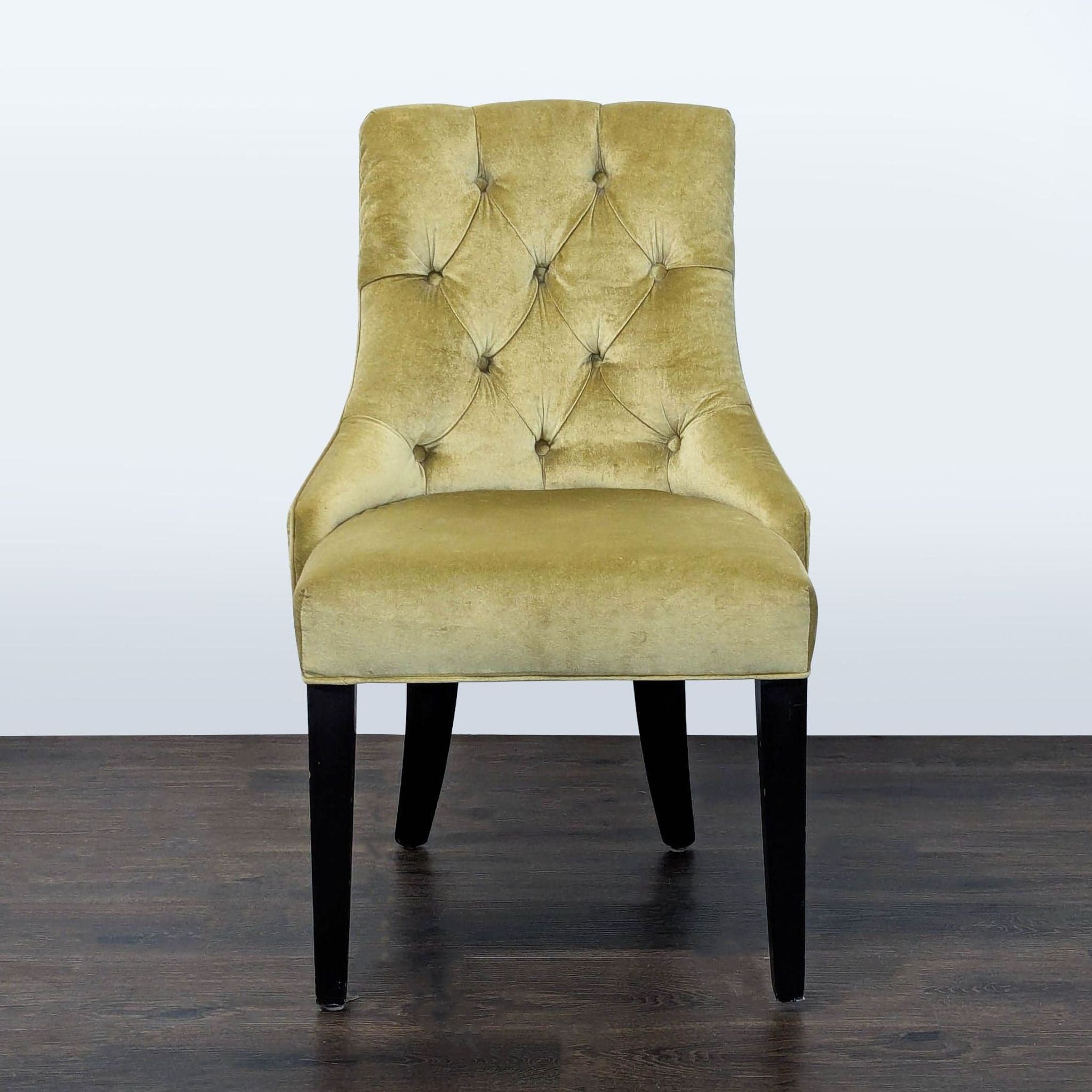Button Tufted Dining Chair