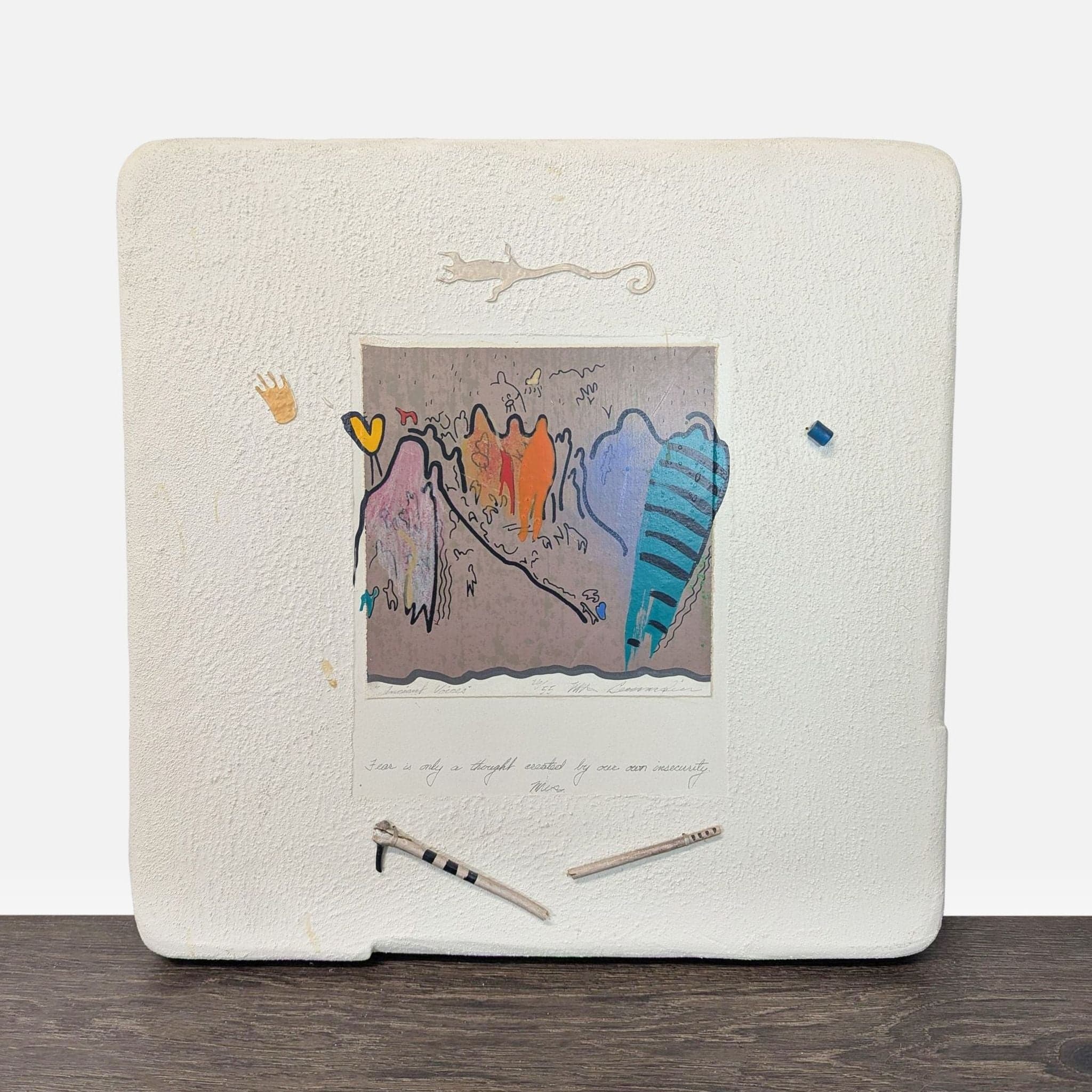 Ancient Void by Mary Alice Bernardin Original Mixed Media Wall Art