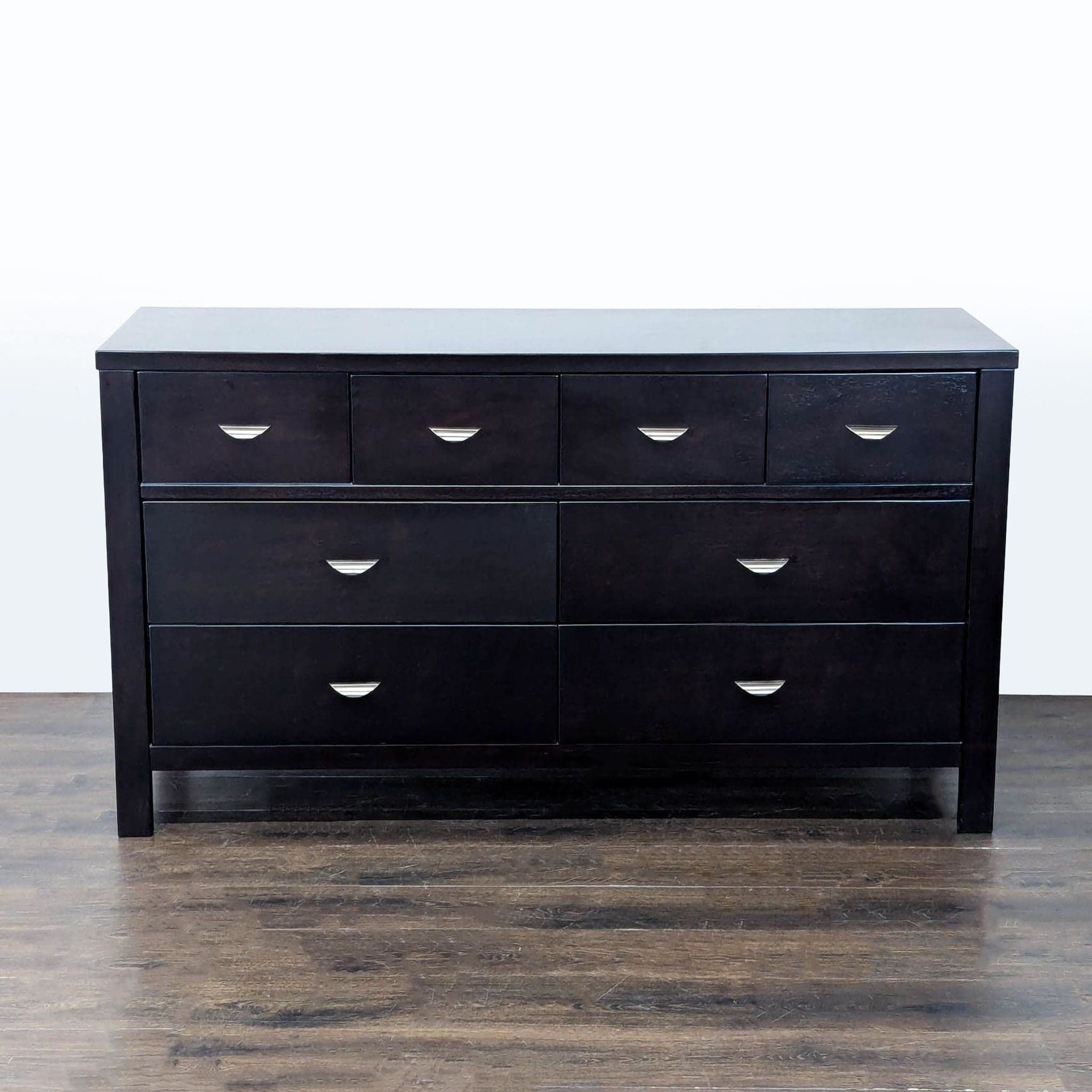 West Elm 9-Drawer Dresser in Dark Wood Finish