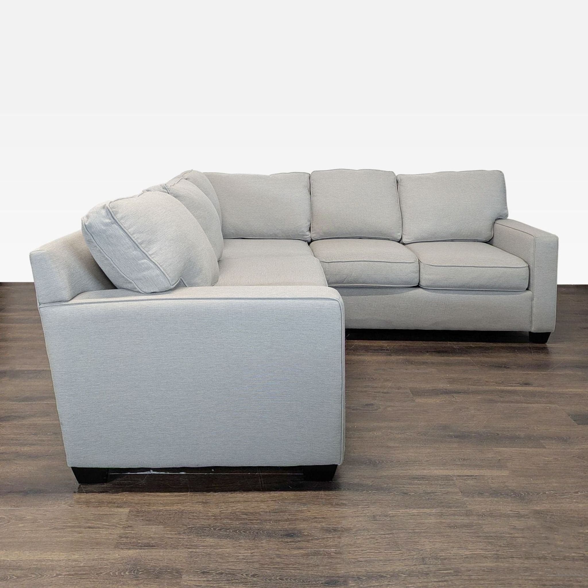 Pottery Barn Buchanan Fabric Sectional Sofa - Modern L-Shaped Couch