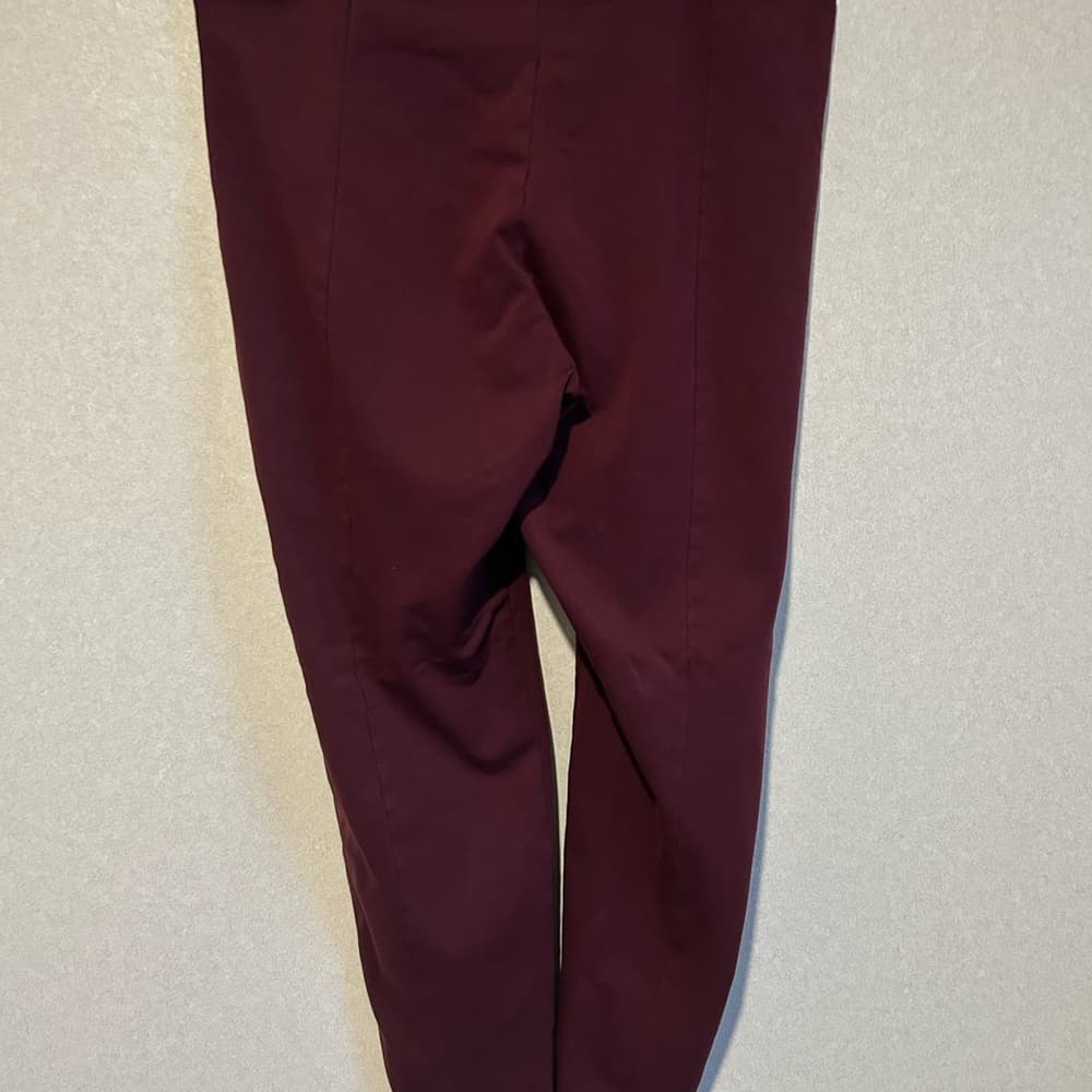 Women's Zac & Rachel Palazzo Blue Stretch Waist Pants, Size L