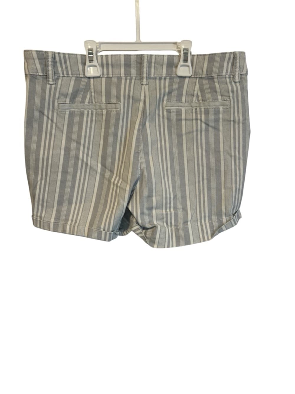 Girls Blue And White Stripe Summer Shorts Brand Is SO, Girls Size 9