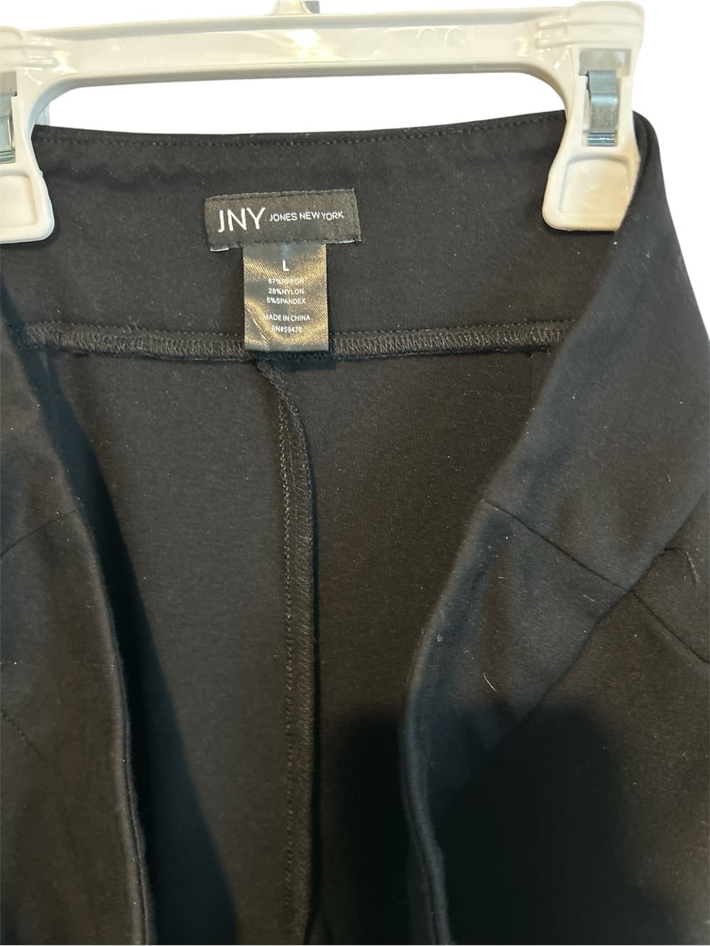 Women’s Heavy Thick Stretch Dress Pans, With Wife Leg, JNY, Size Large