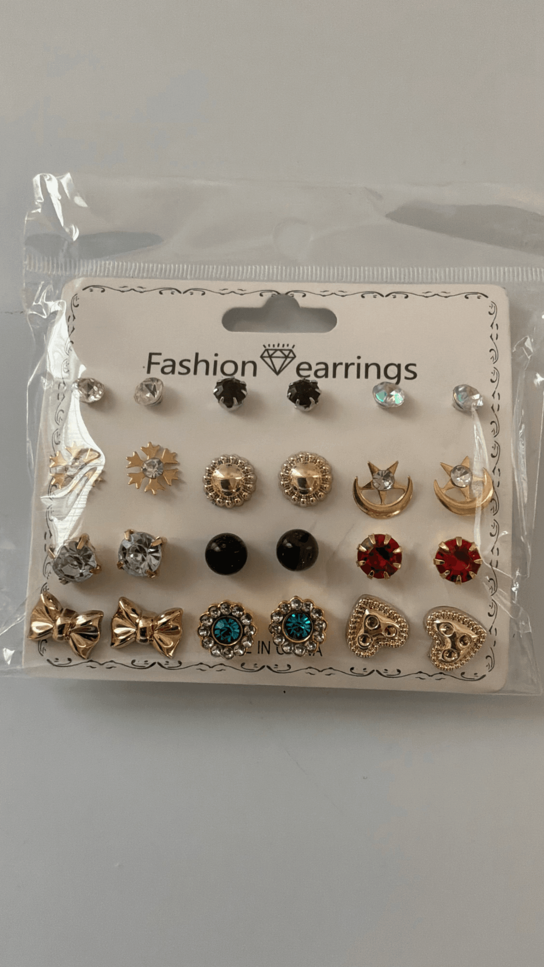 Fashion Earrings Set with Mixed Designs