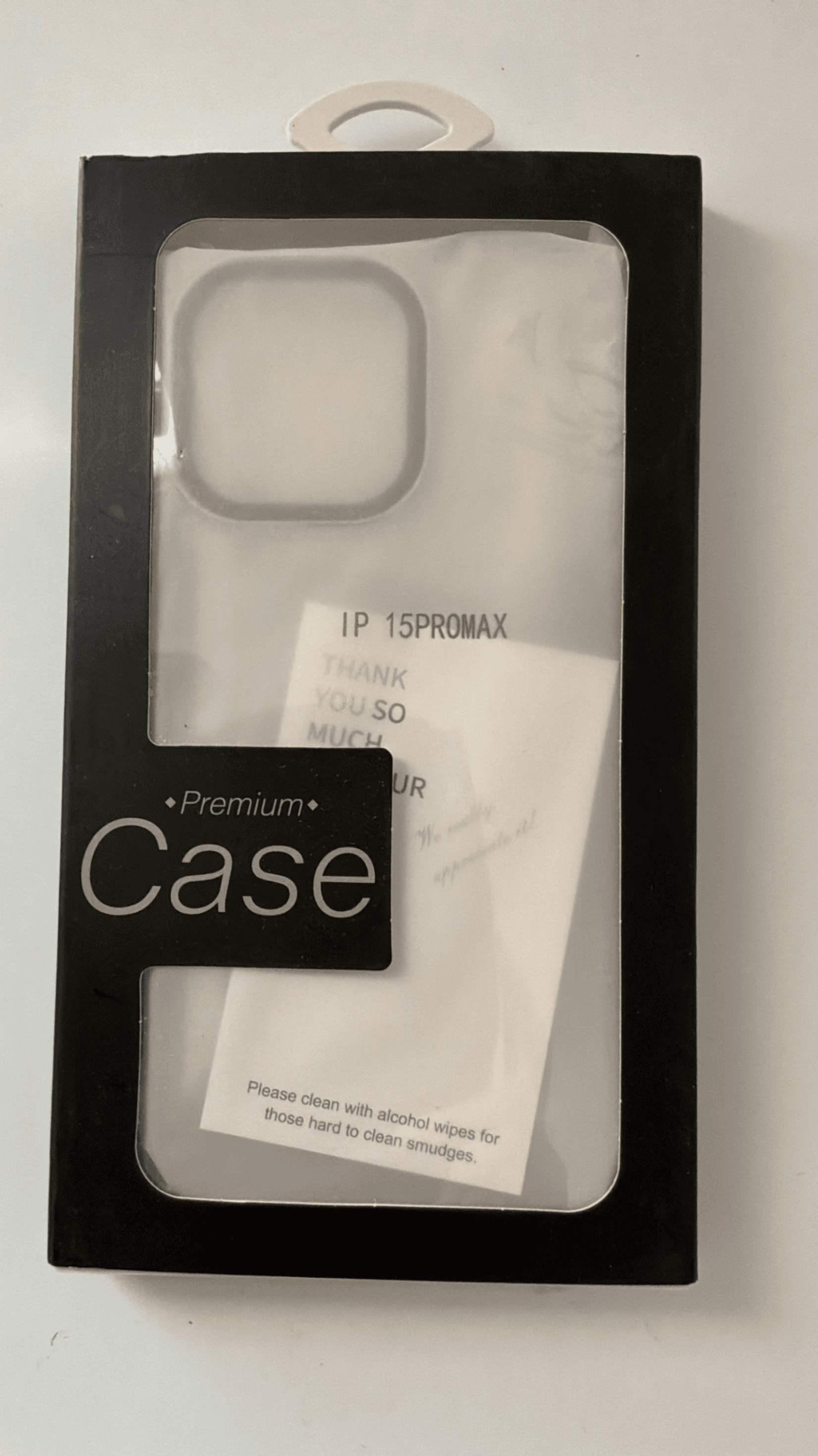 iPhone 15 Pro Max Premium Case Clear