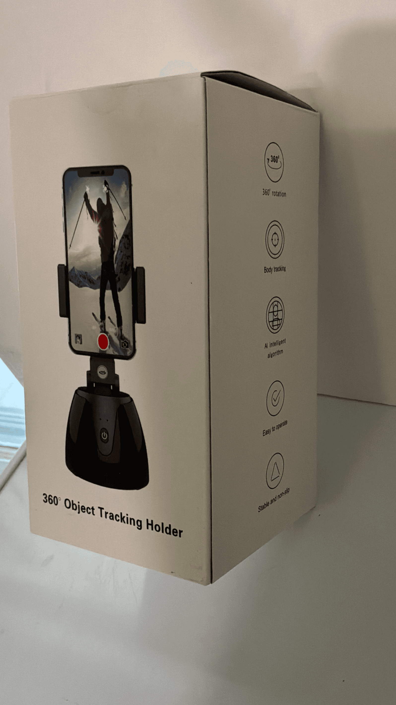 360° Object Tracking Holder with AI Body Tracking