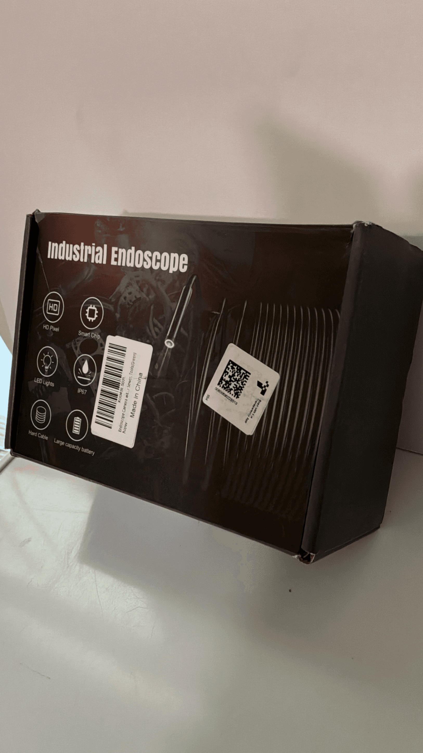 Industrial Endoscope with HD Pixel and LED Lights