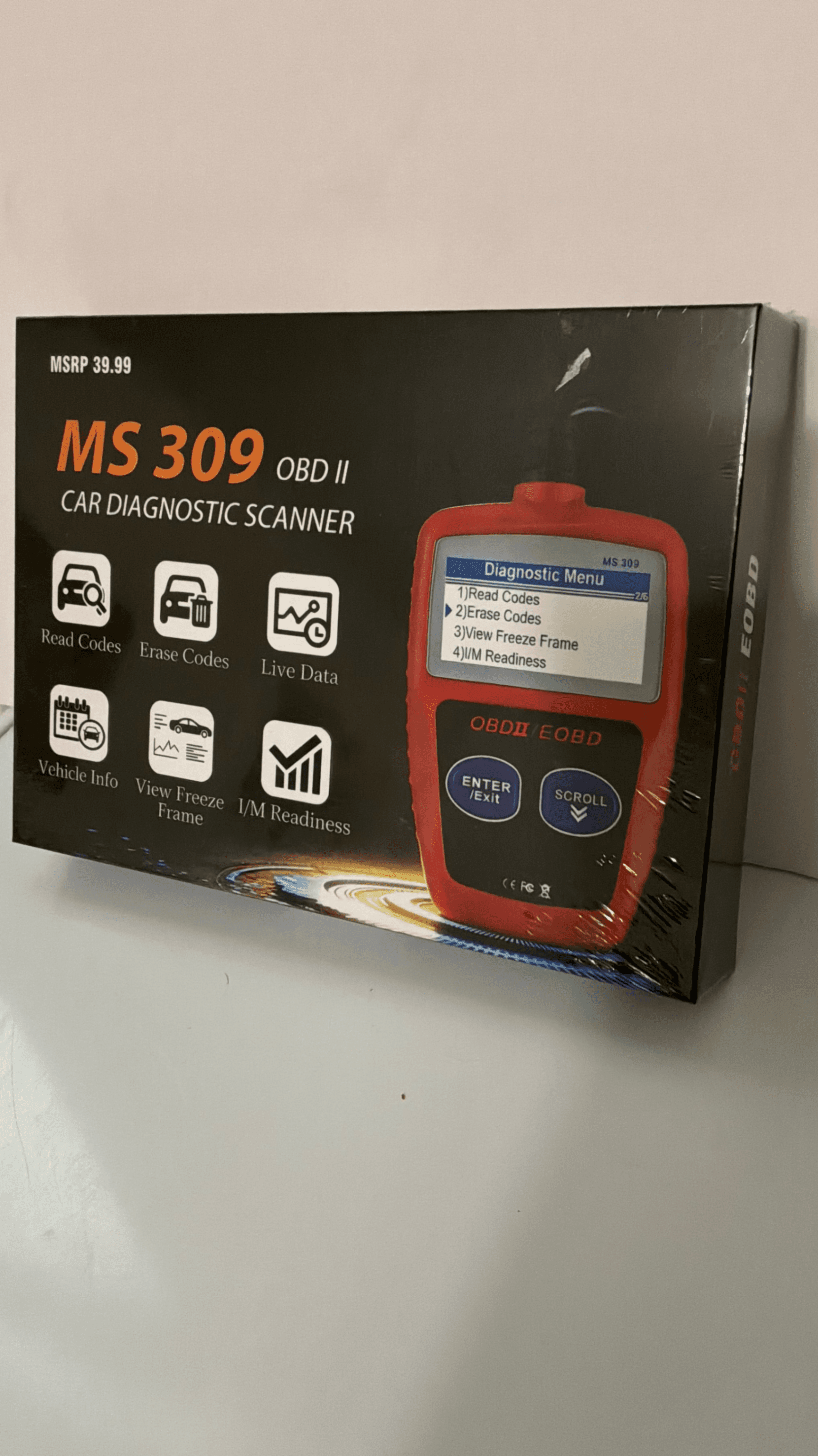 MS 309 OBD II Car Diagnostic Scanner