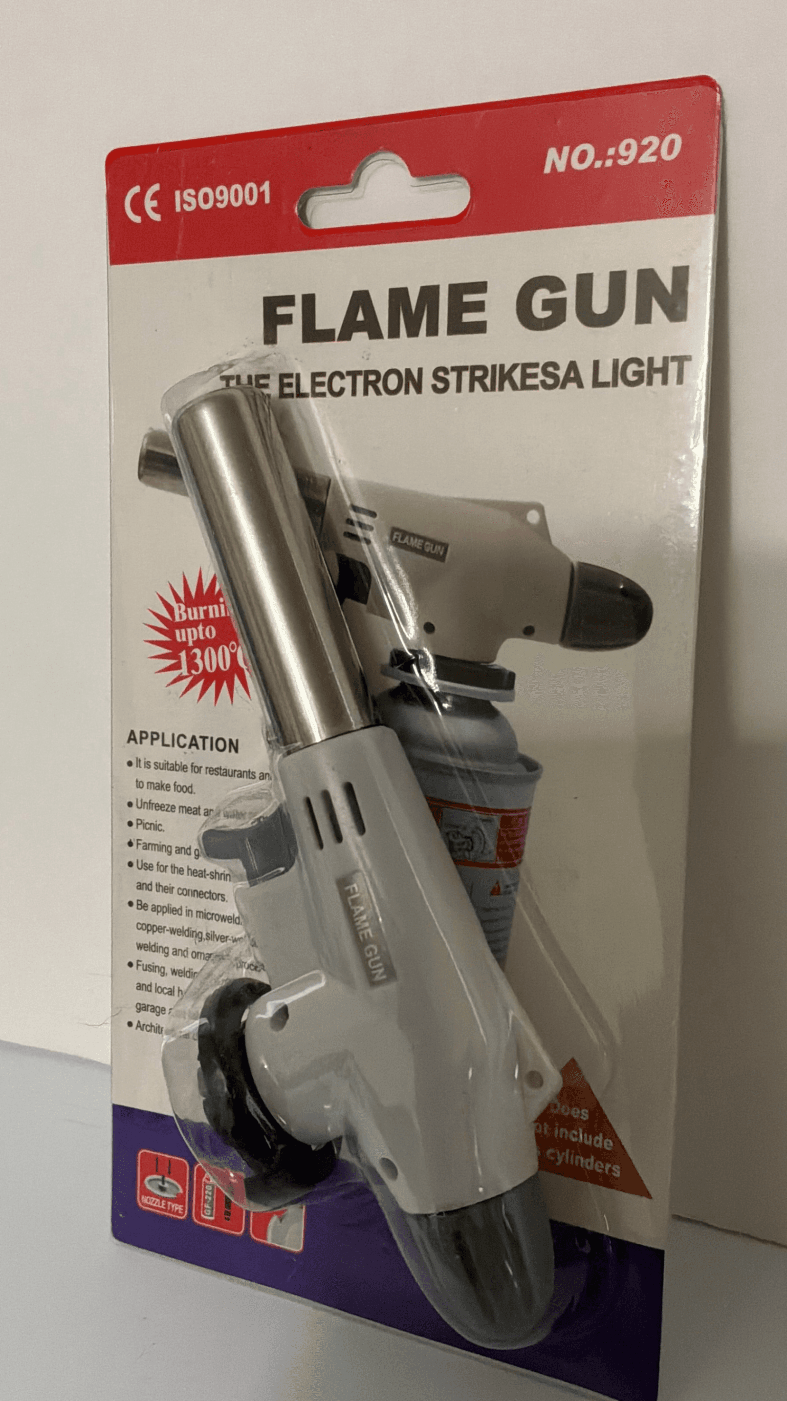 Flame Gun No.920 Butane Torch 1300°C