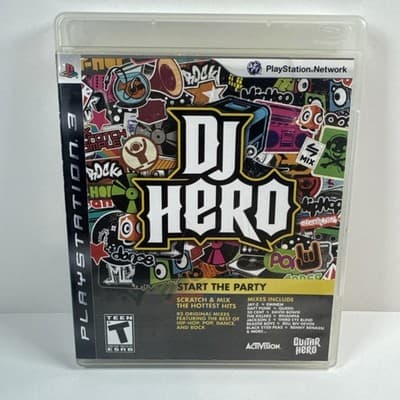 DJ Hero (2009) – PlayStation 3 – Sony – FreeStyleGames