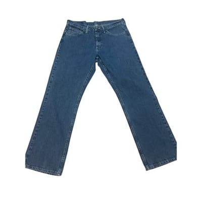 Magellan Men Jeans 34x32 Blue Classic Straight Leg Denim