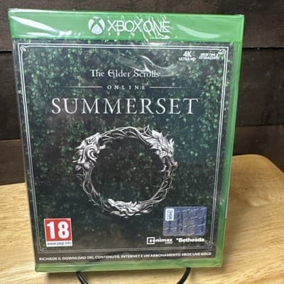 Elder Scrolls Online Summerset (2018) – Xbox One – MS – Bethesda – Sealed; PEGI