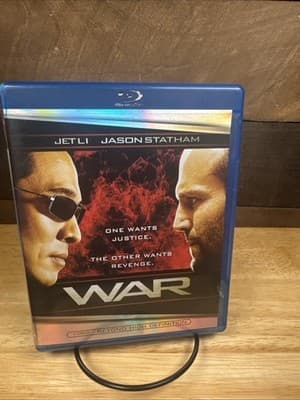 War (2007) – Blu-ray – Jet Li, Jason Statham – Lionsgate