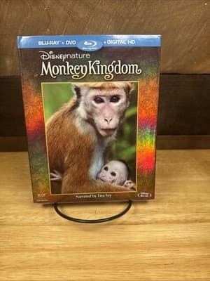 Disneynature Monkey Kingdom (2015) – Blu-ray – Disney – Documentary – New