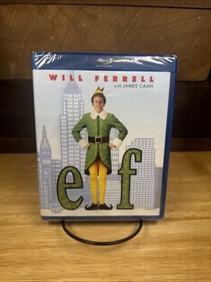 Elf (2003) – Blu-ray – Will Ferrell – Warner – New Factory Sealed
