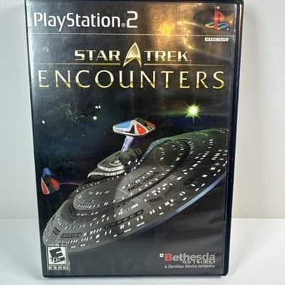 Star Trek Encounters (2006) – PlayStation 2 – Sony – Bethesda – Complete CIB