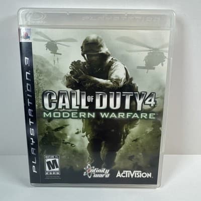 Call of Duty 4 Modern Warfare (2007) – PlayStation 3 – Sony – Infinity Ward